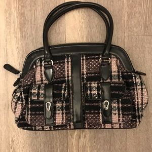 BCBGirls Purse Black Tweed!
